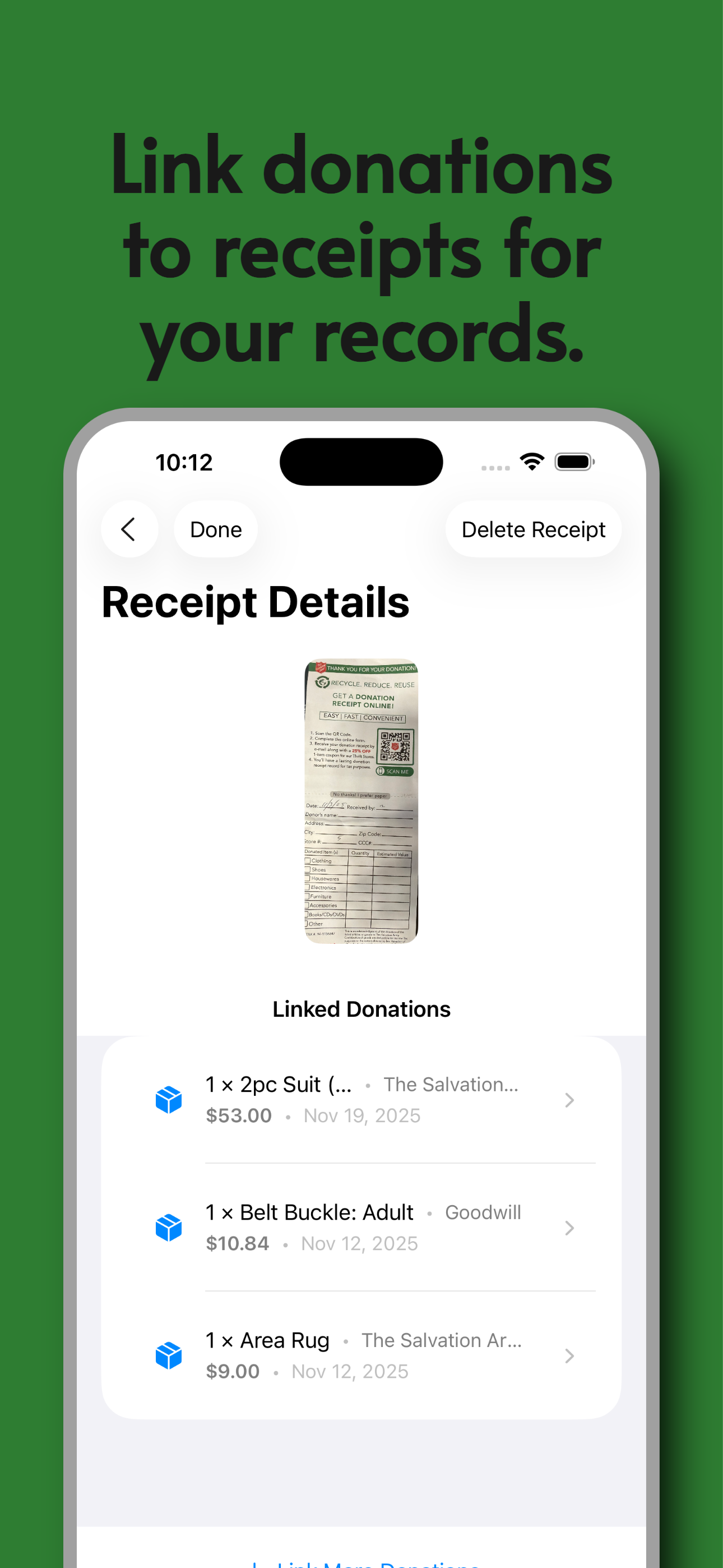 ItemizeIQ Screenshot 2
