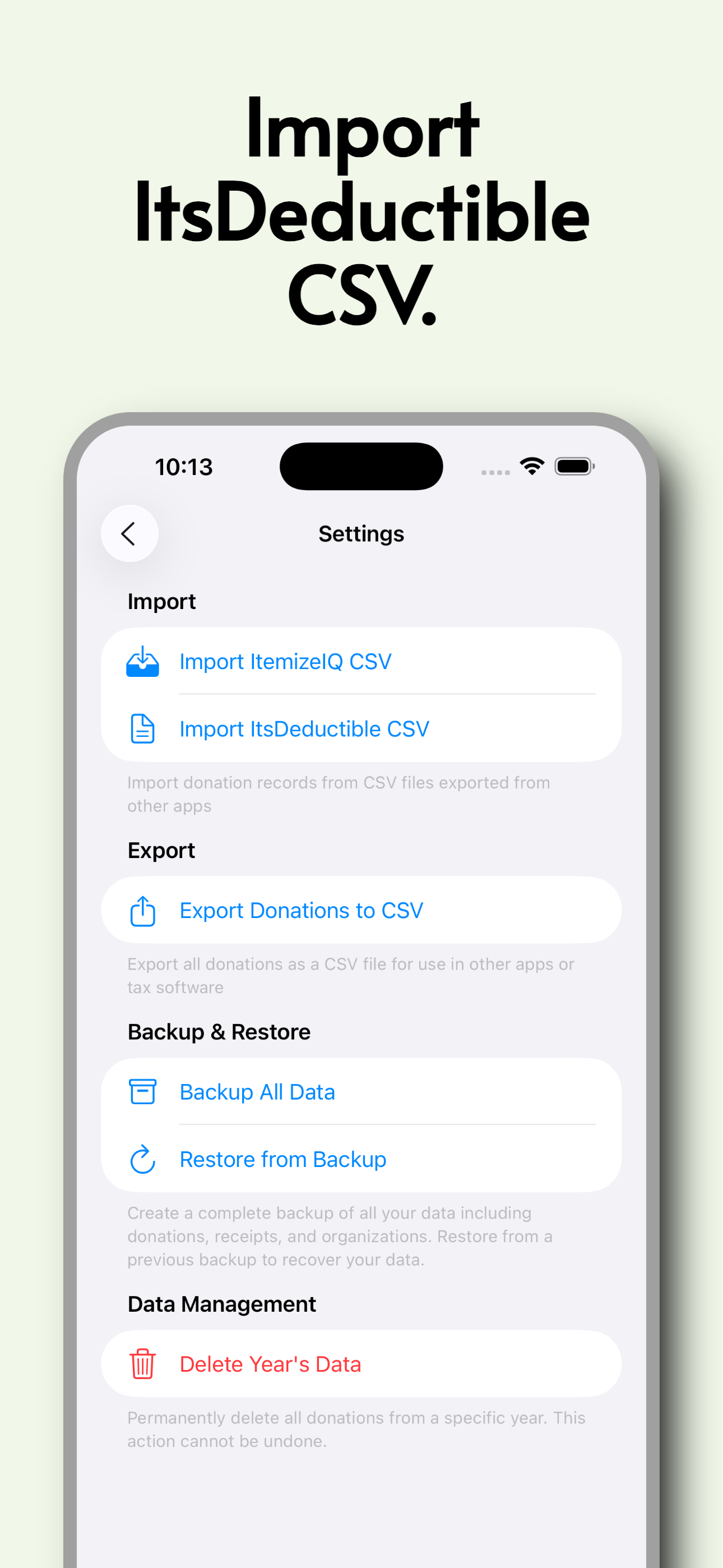 ItemizeIQ Screenshot 3